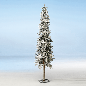 Snowy Artificial Alpine Fir Tree 210 cm