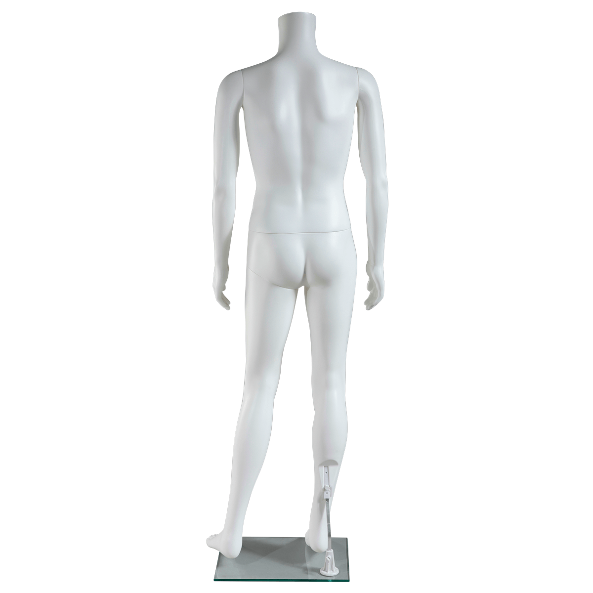 Maniqui hombre sin cabeza de pie blanco - 6
