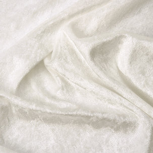 Peau d'ange larg. 150 cm, blanche