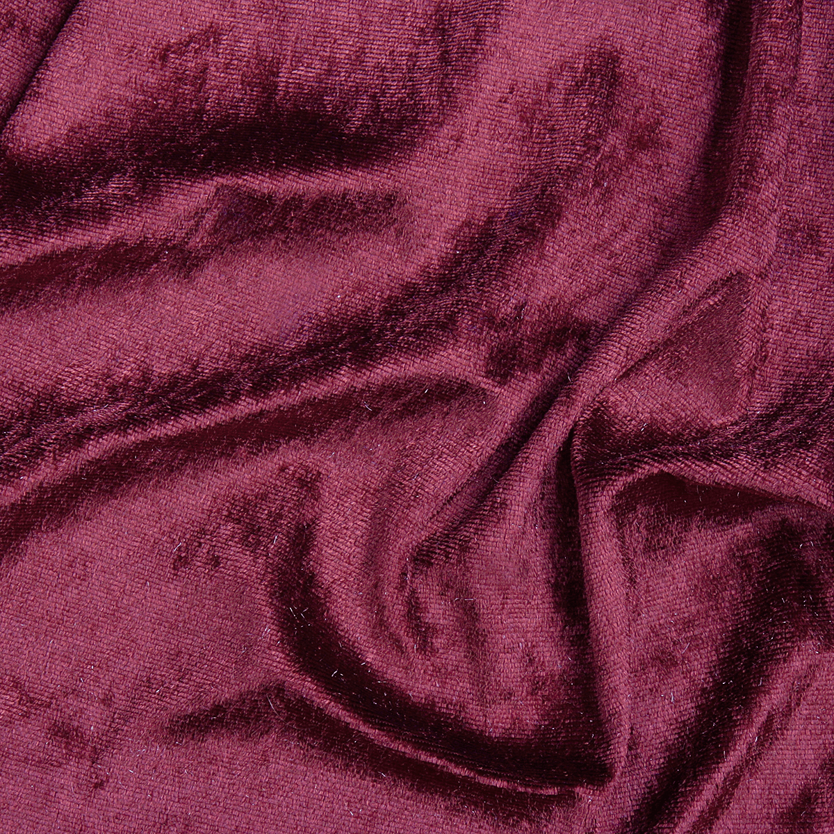 Panne velvet width 150 cm, bordeaux - 0