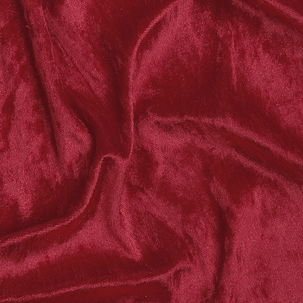 Pannesamt 150 cm breit, rot