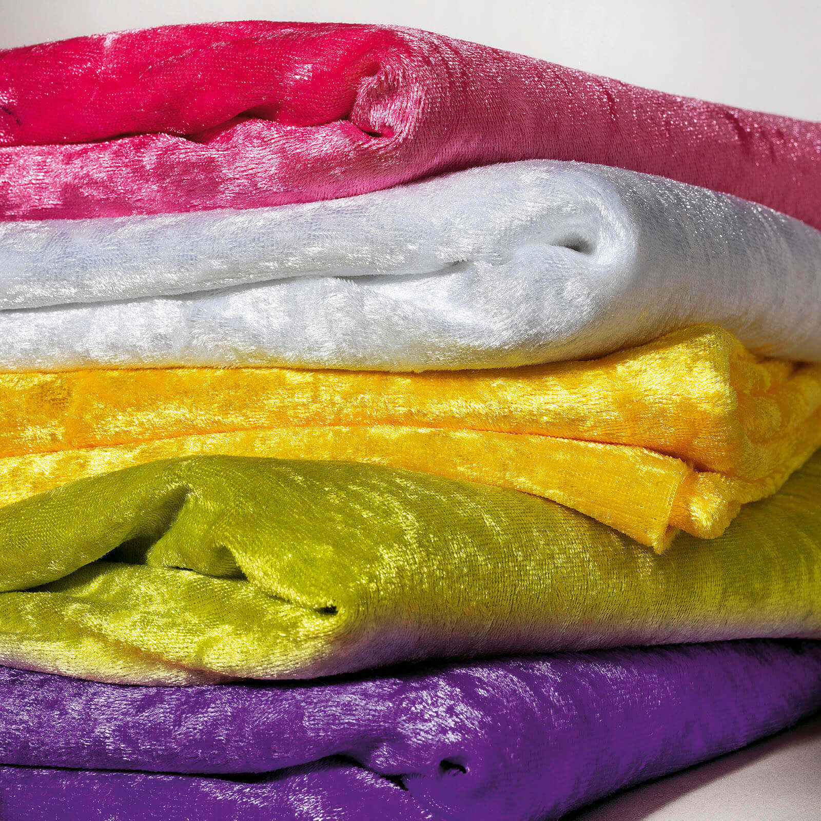 Panne velvet width 150 cm, lime green - 5