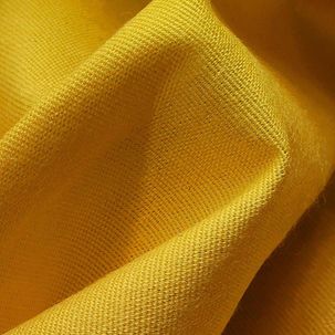 Viscose fabric ribs corn yellow, 120 cm wide