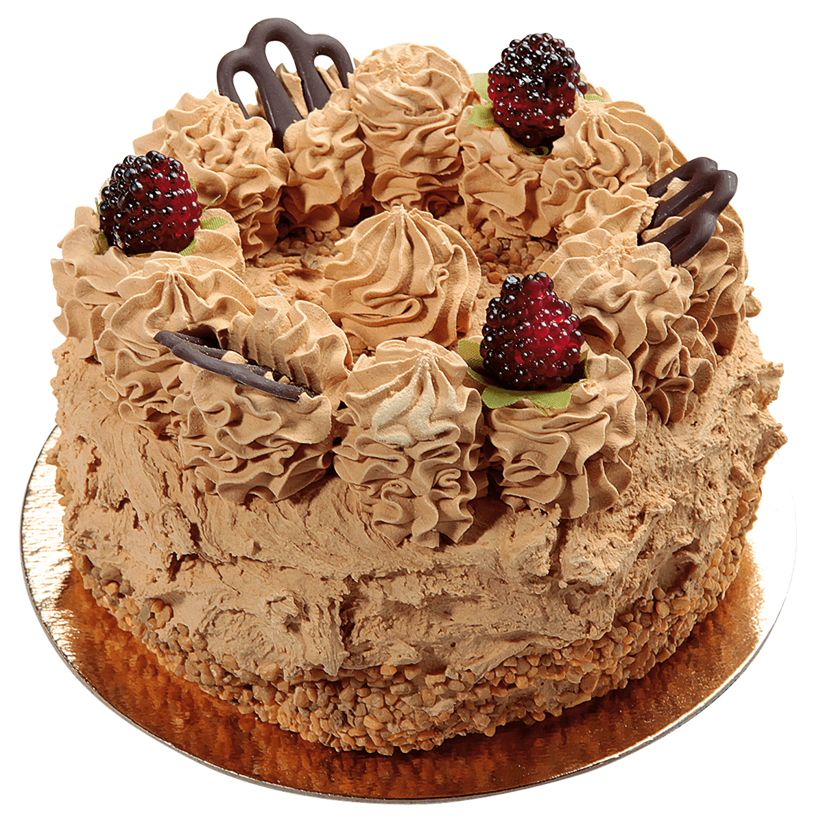 Faux gâteau au chocolat 15 cm Ø - 1