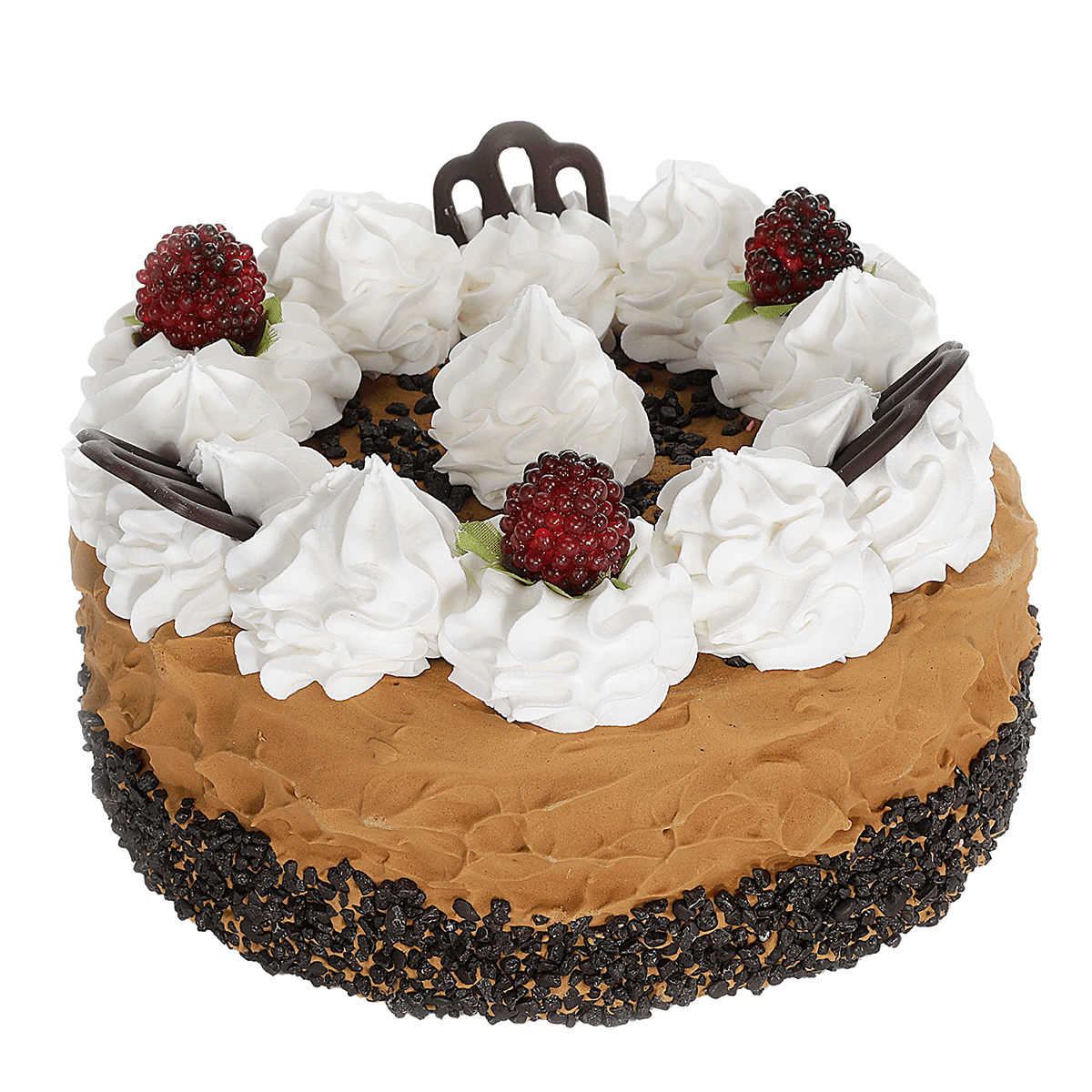 Faux gâteau au chocolat 15 cm Ø - 0