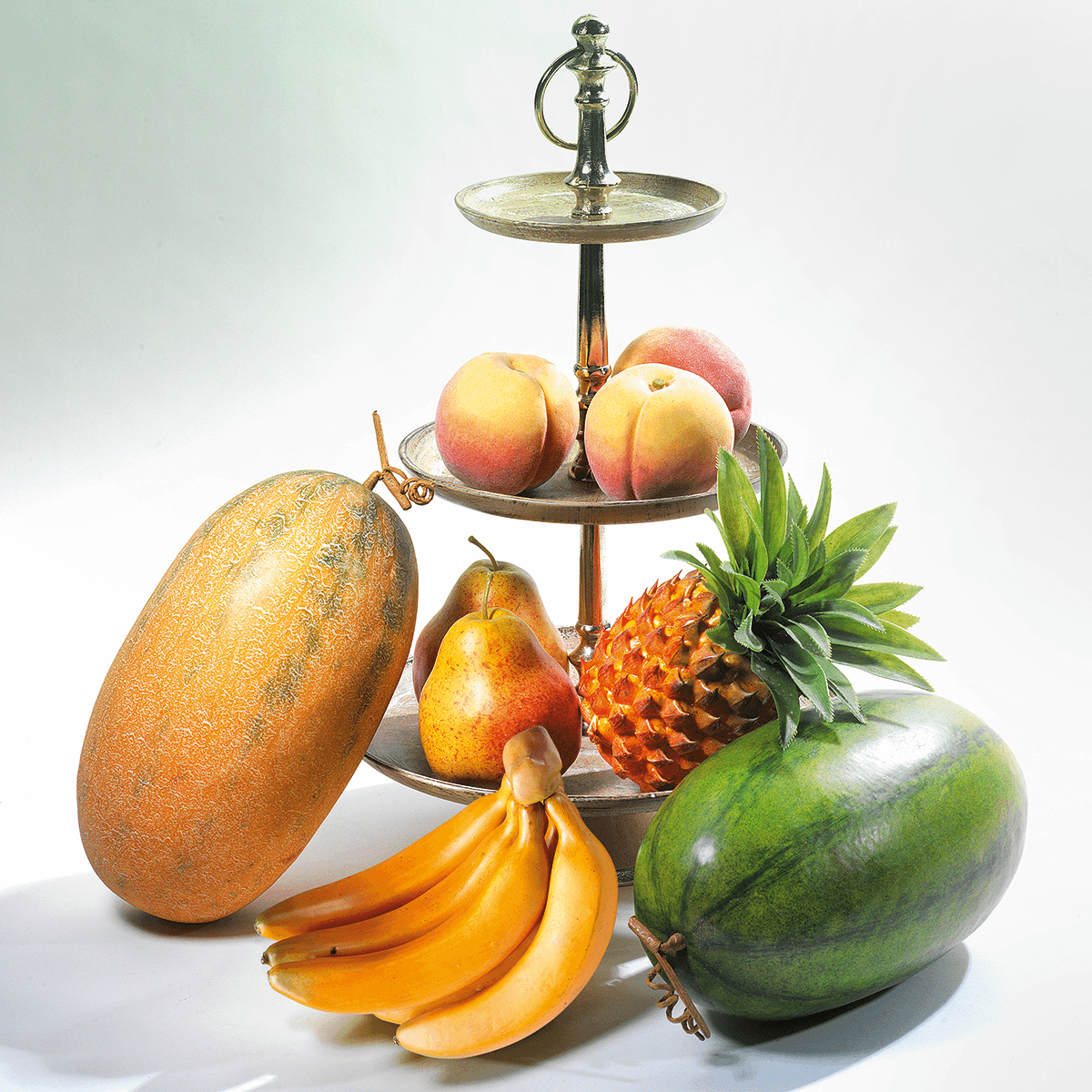 Ananas aliment factice 21 cm - 3