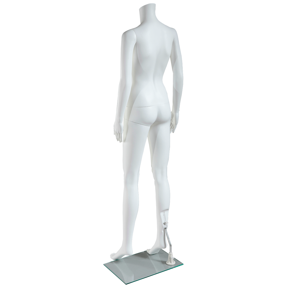 Maniquí de mujer sin cabeza 163 cm blanco - 1