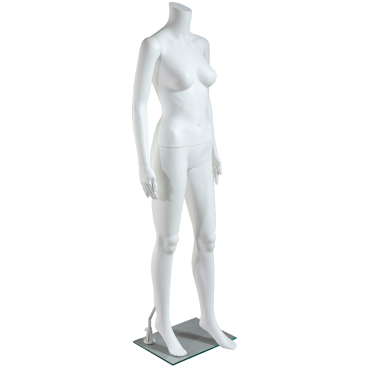Maniquí de mujer sin cabeza 163 cm blanco - 2