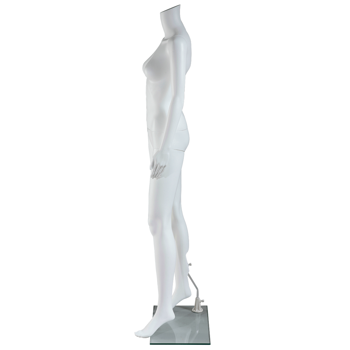 Maniquí de mujer sin cabeza 163 cm blanco - 5