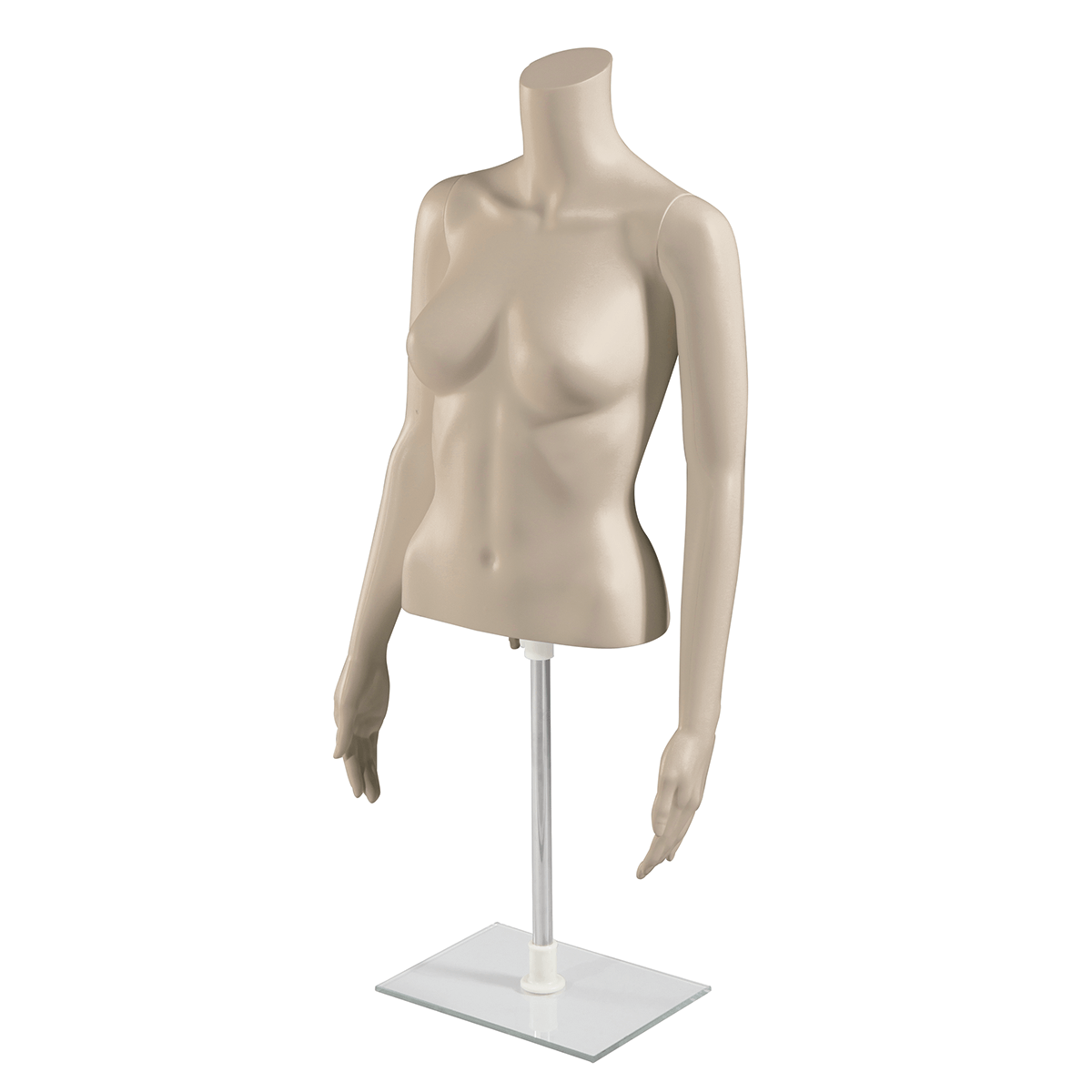 ECO Umweltfreundlicher PE Damen-Torso, hautfarbe - 2