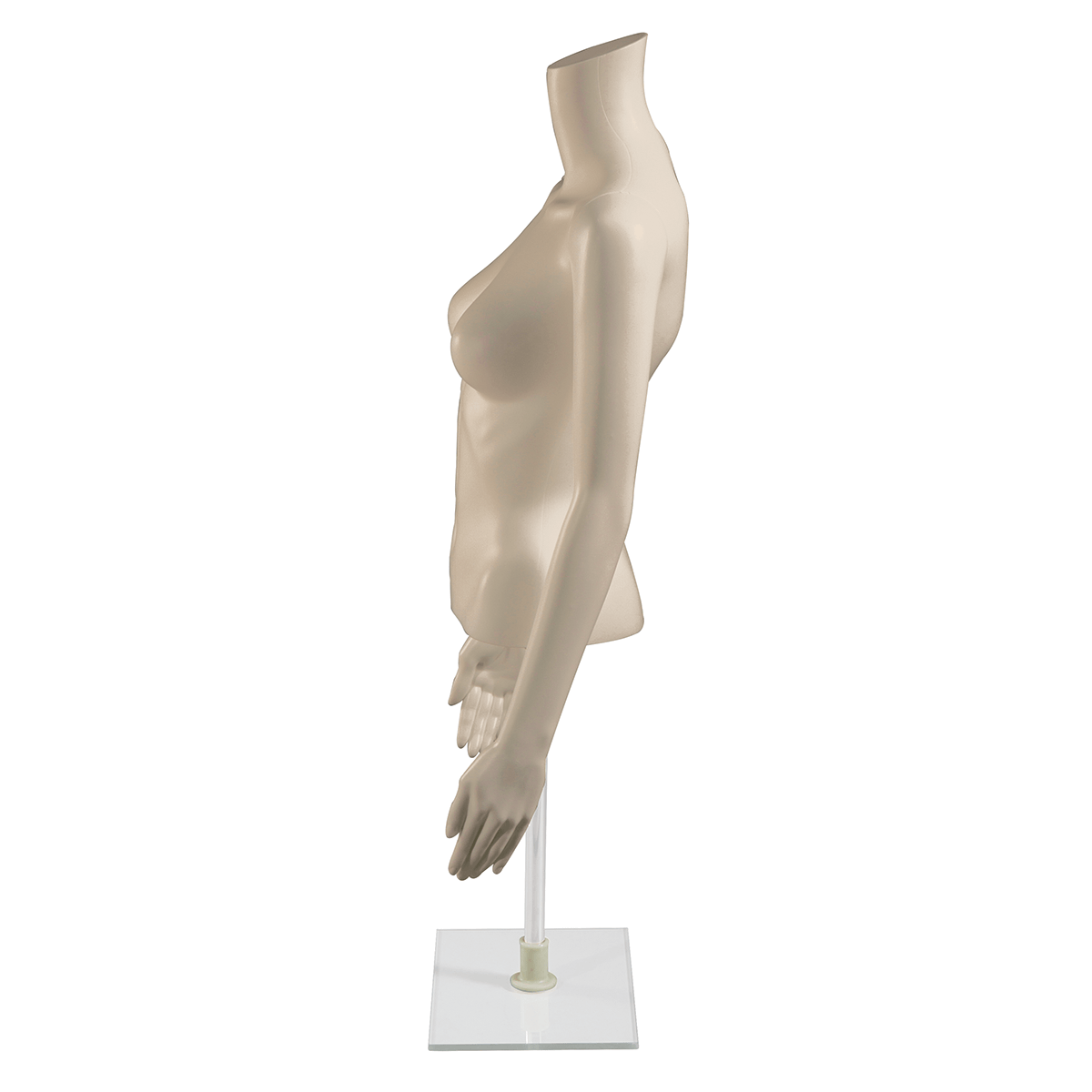 ECO Umweltfreundlicher PE Damen-Torso, hautfarbe - 3