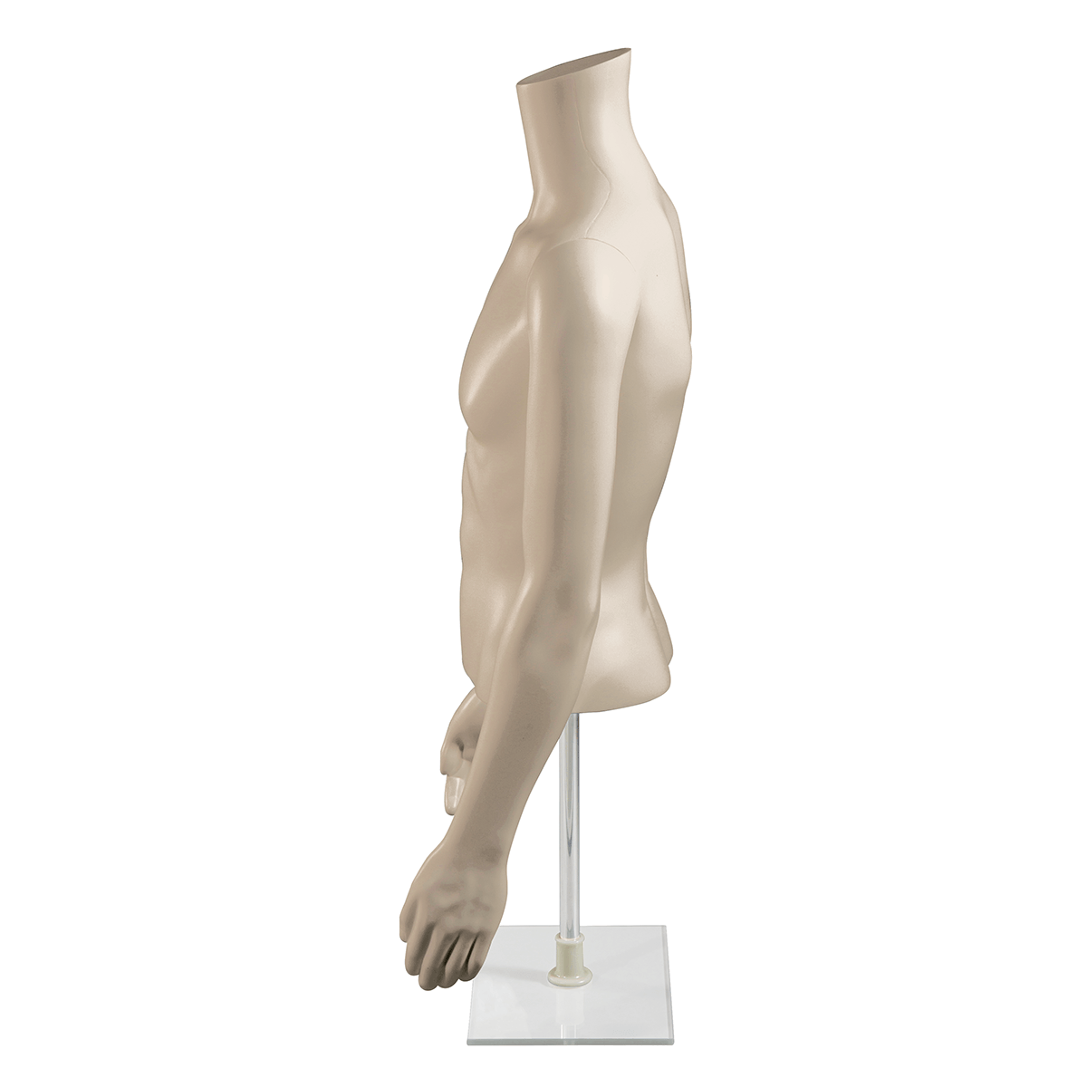 Torso masculino PE ecológico, color de la piel - 6