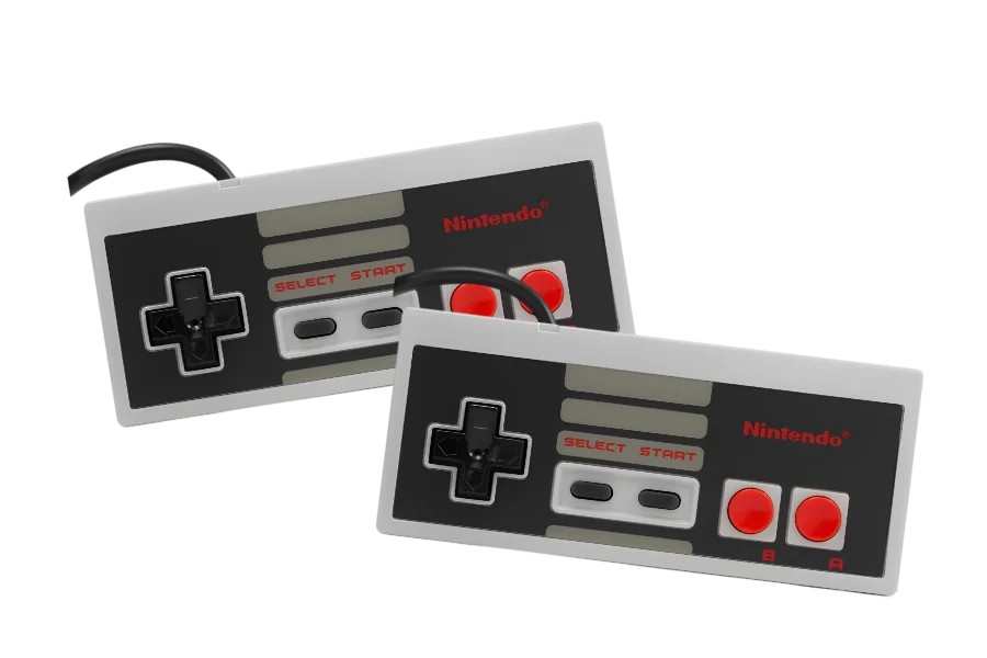 Zwei Original-Controller der NES