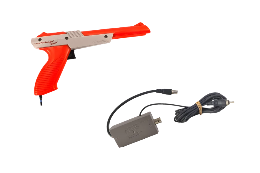 NES Zapper und RF-Antennenkabel