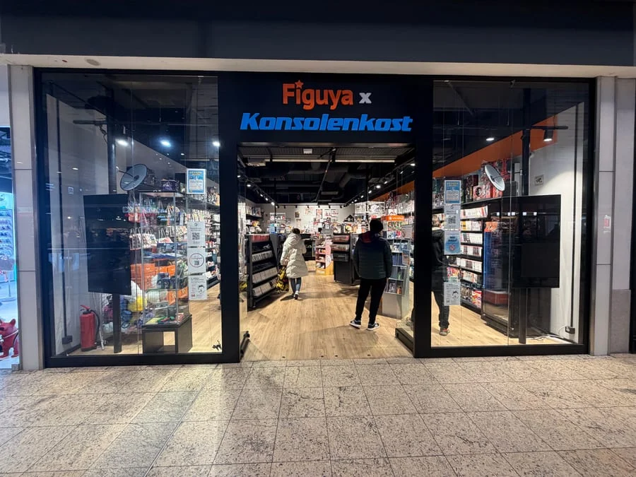 Figuya × Konsolenkost Augsburg – Ladenfront