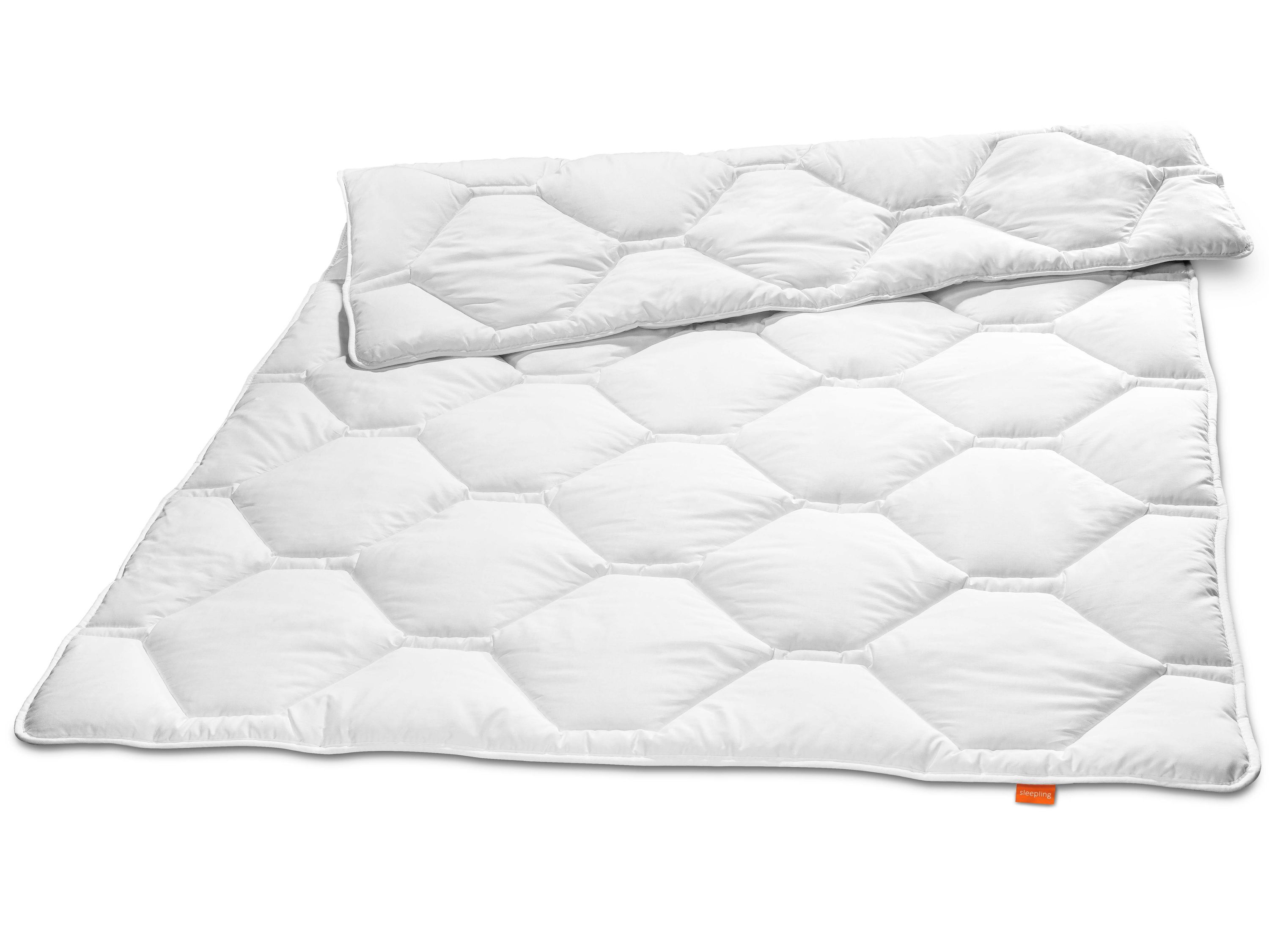 sleepling 190069-P Komfort 1xx Decke Mikrofaser, weiß