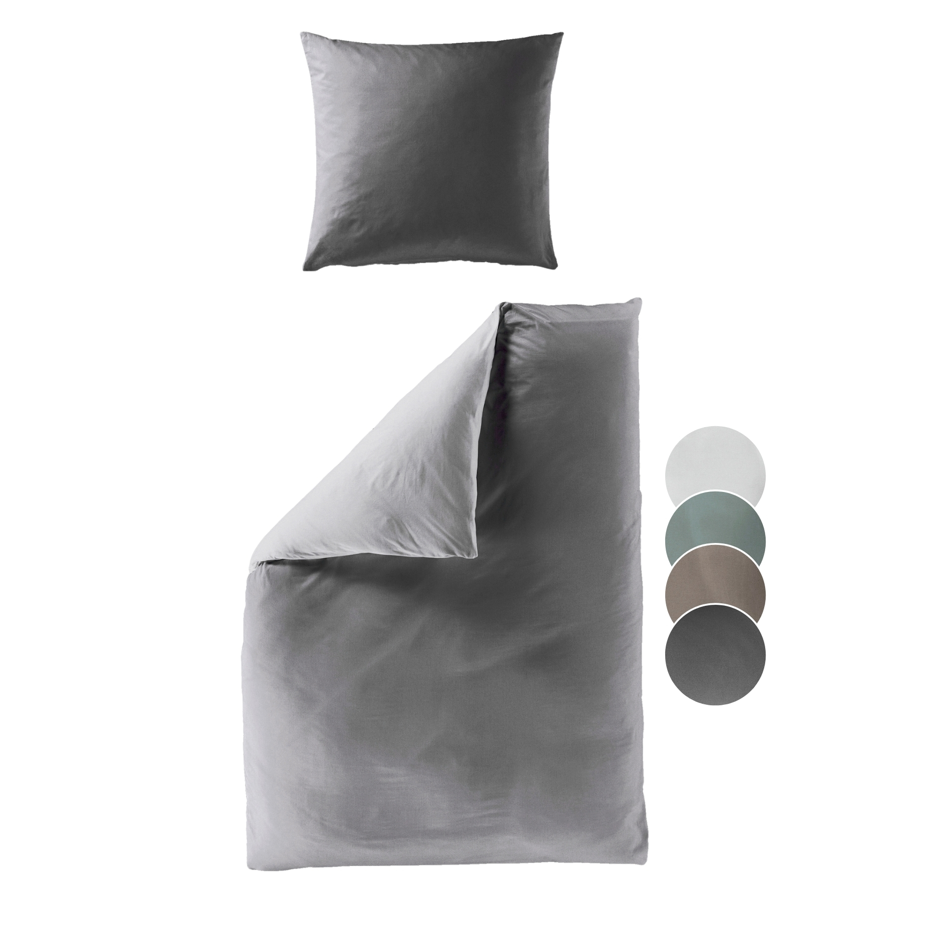 liebling Renforcé Bettwäsche, Bettbezug + Kissenbezug aus 100% seidig weicher Baumwolle, Bezug Bettdecke, 60 Grad, Ökotex 100 Made in Green