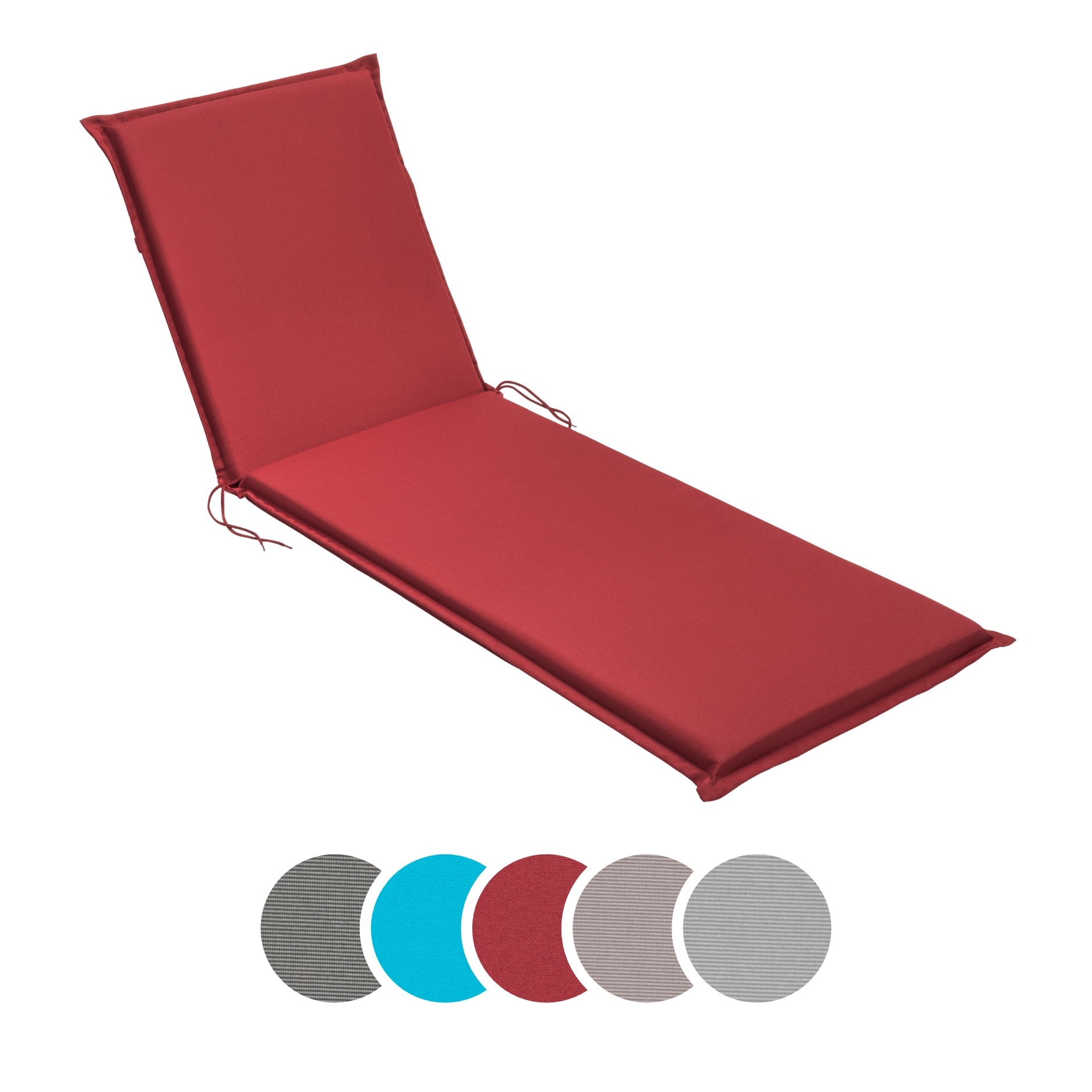 sleepling Outdoor Auflage Polster Gartenliege 190 x 58 x 6 cm