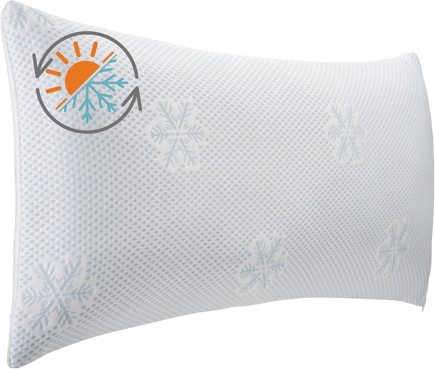 sleepling Premium Memory Foam Kissen 40x80 cm, höhenverstellbar, ergonomisches Kopfkissen, kühle & warme Seite, Made in EU