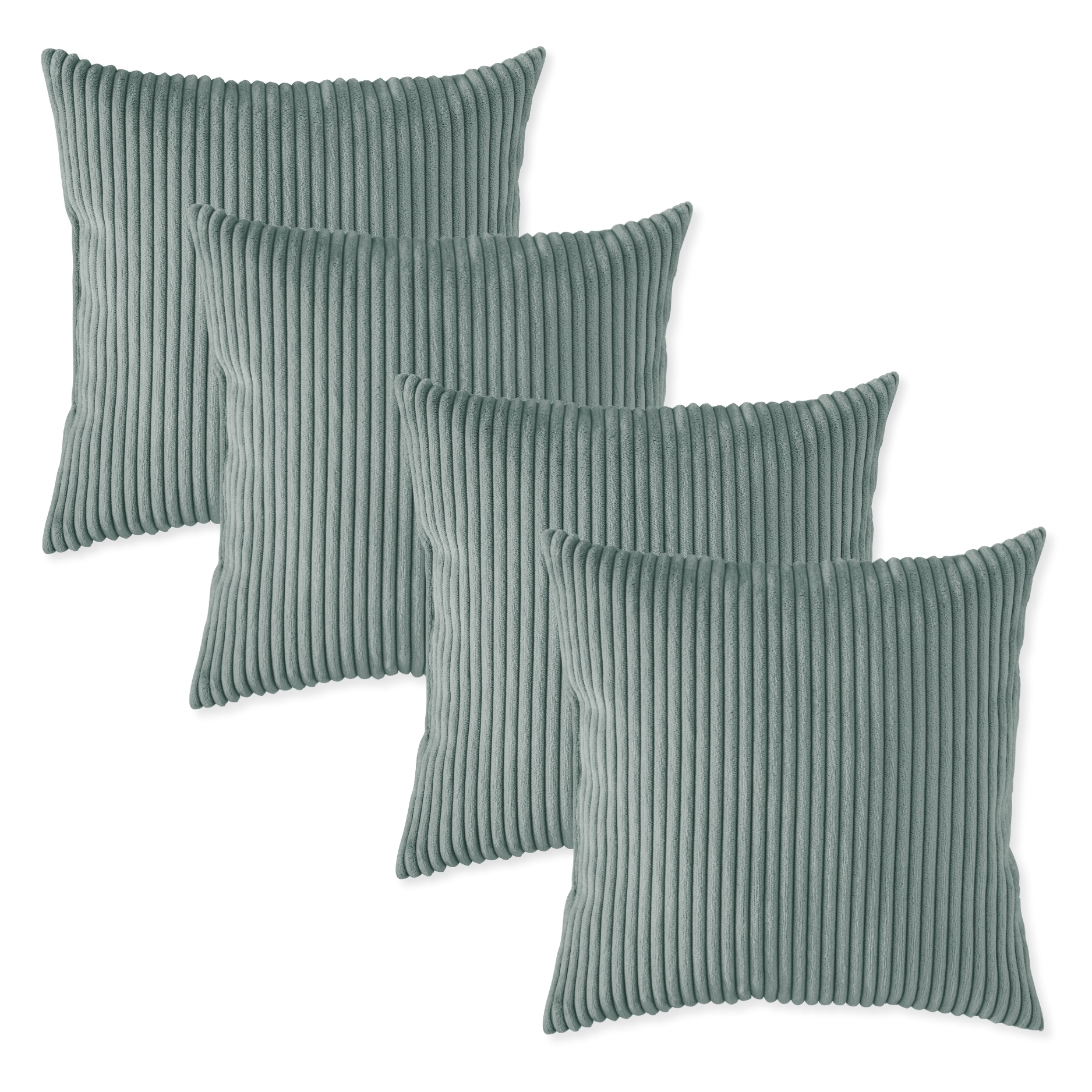 sleepling Set 40 x 40 cm, Sofakissen mit Füllung und Bezug, Zierkissen aus robustem Polsterstoff, Dekokissen, Kopfkissen, Kissen für Couch