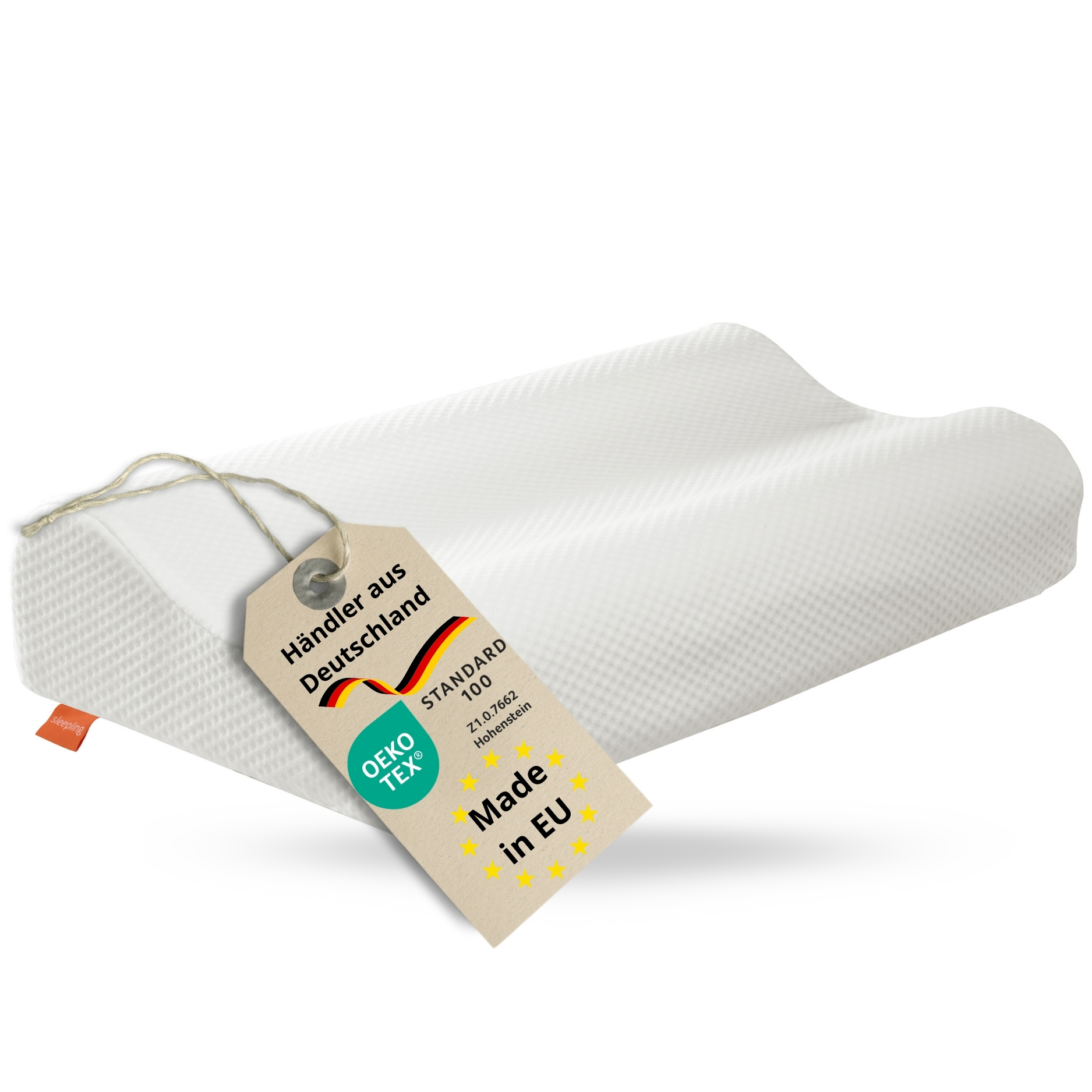 sleepling Orthopädisches Schlafkissen, Höheneinstellbares Memory Foam Nackenstützkissen Seitenschläferkissen, Ergonomisches Kopfkissen Antischnarchkissen