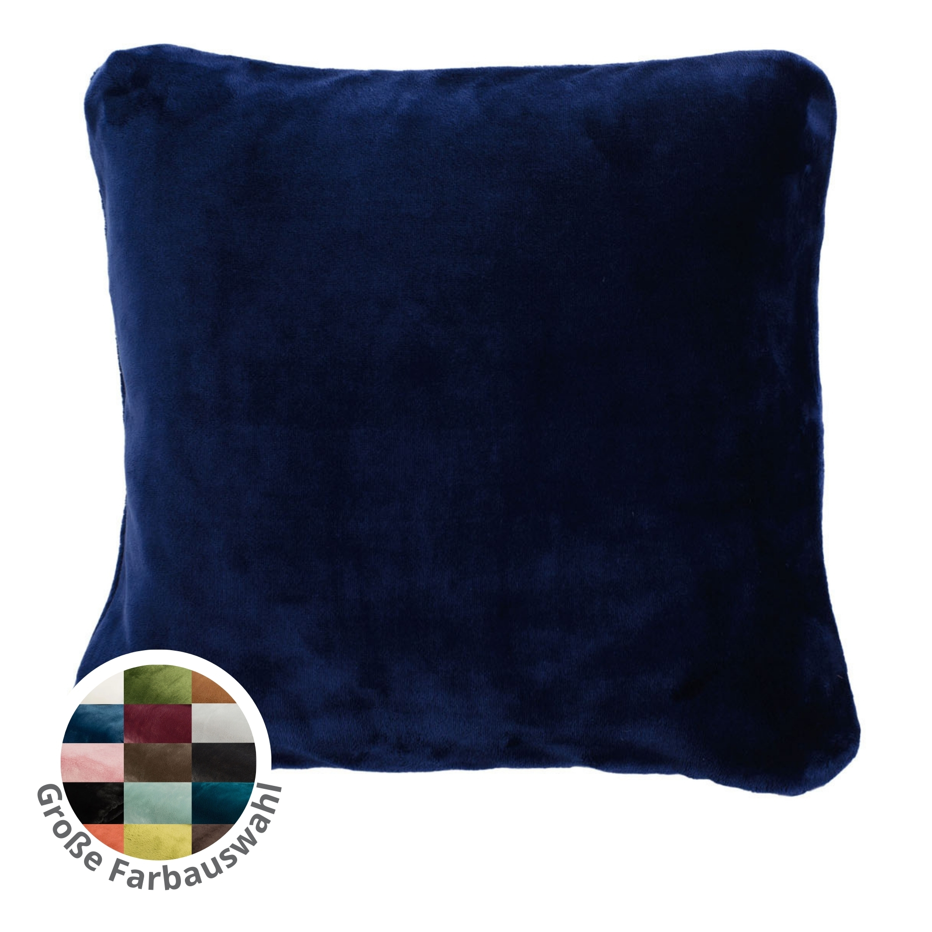liebling Kissen Cashmere Feeling, Kissenbezug aus 100% ultra flauschiger Mikrofaser, waschbar