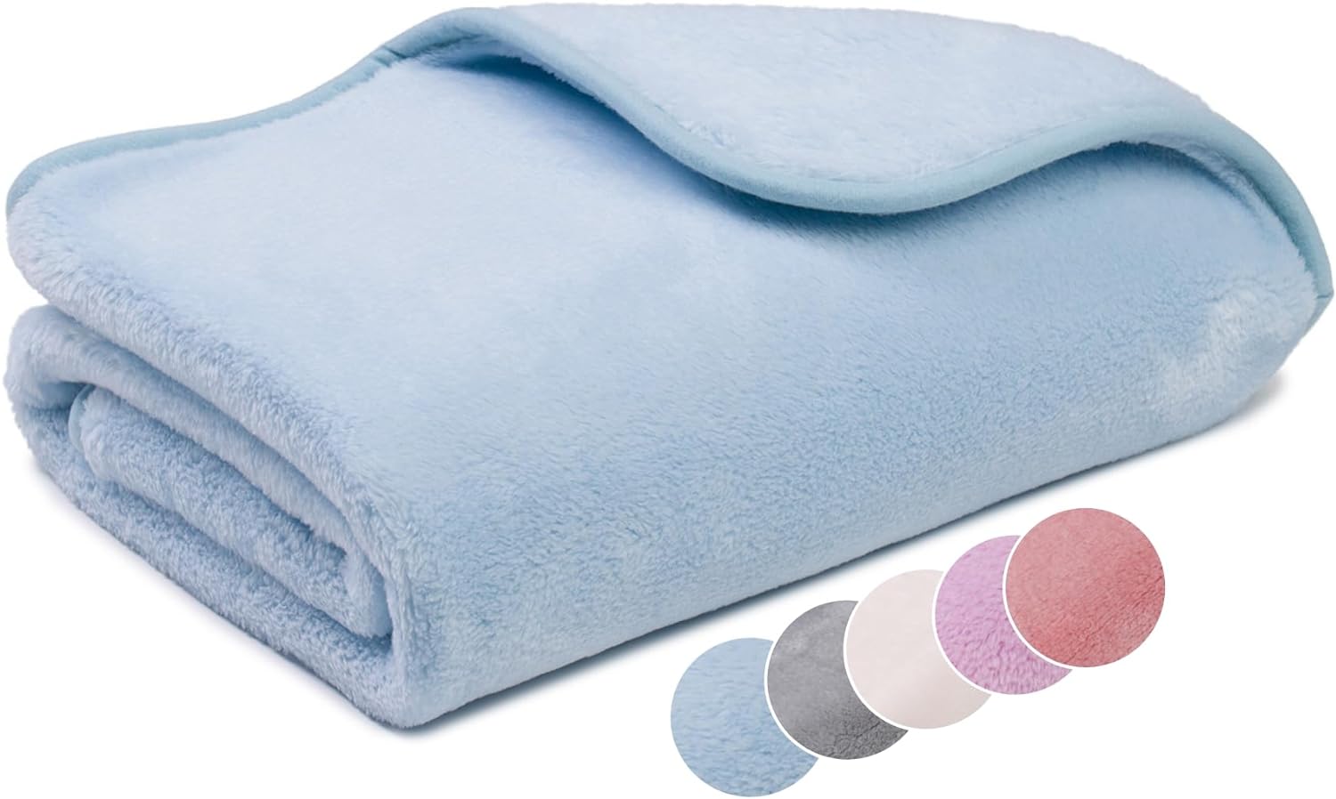 liebling Kuscheldecke Kids Cashmere Feeling Kinder Decke, Premium Sofa Decke, dicke warme Wohndecke, 500 gr. / m²
