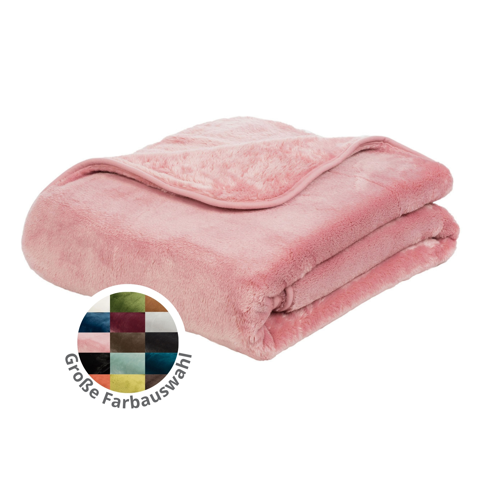 liebling Kuscheldecke Cashmere Feeling viele Farben, Premium Sofa Decke, dicke warme Wohndecke, Couchdecke, Sofaüberwurf, 500 gr. / m²