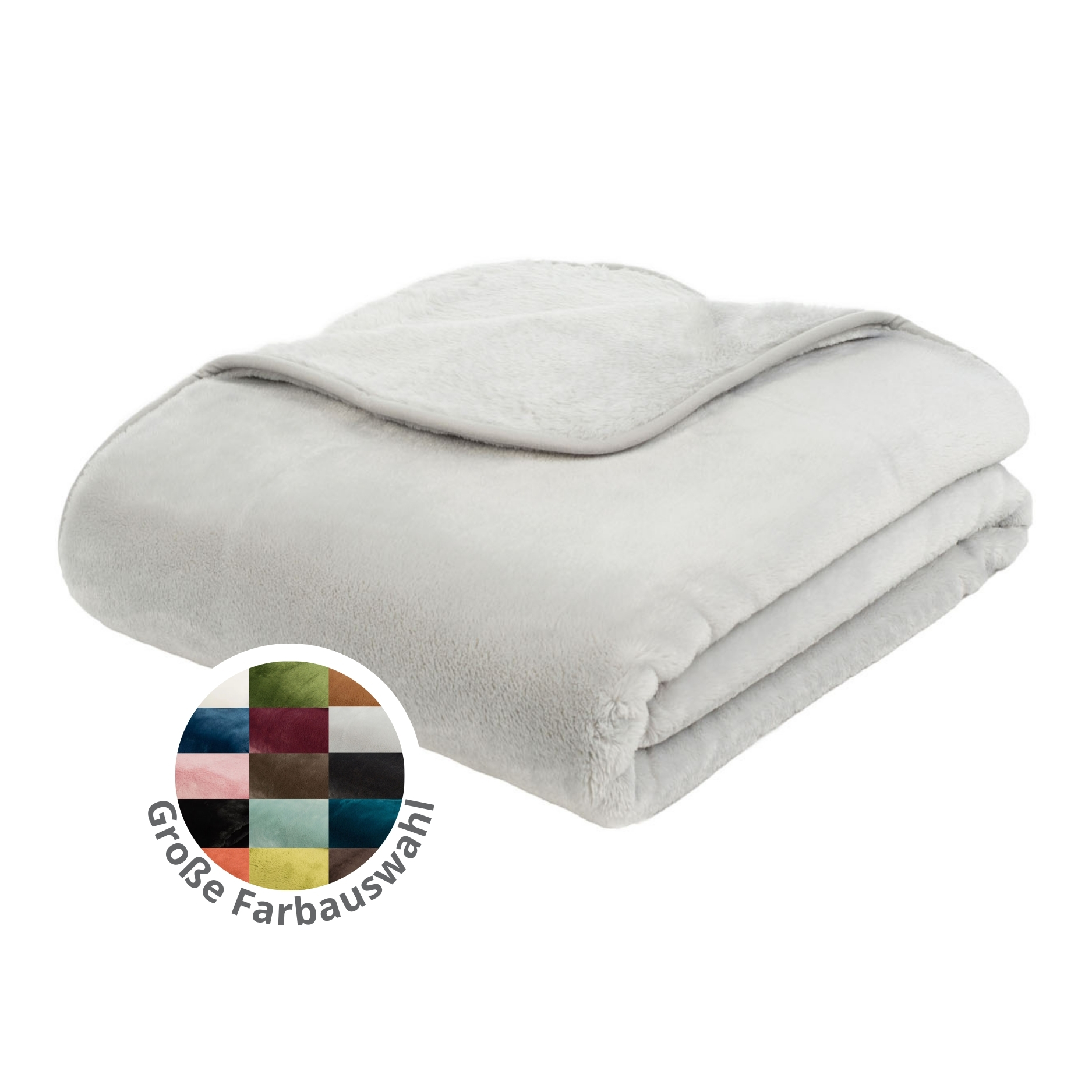 liebling Kuscheldecke Cashmere Feeling viele Farben, Premium Sofa Decke, dicke warme Wohndecke, Couchdecke, Sofaüberwurf, 500 gr. / m²