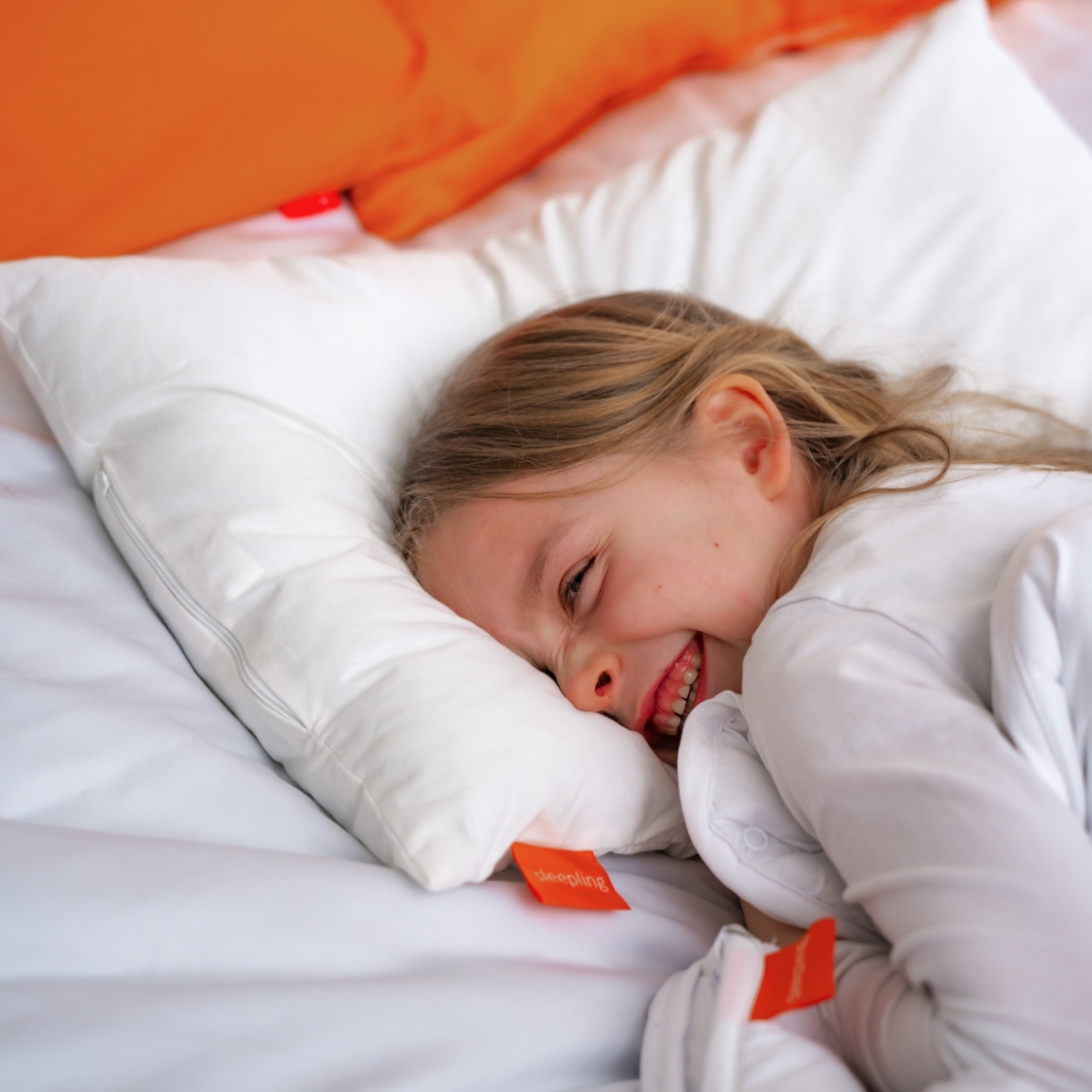 sleepling Kinderkopfkissen Baumwolle