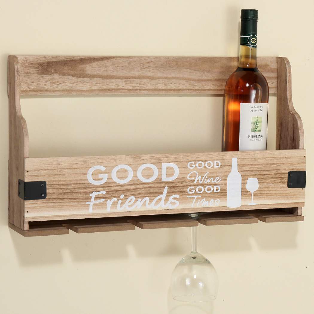 Wandregal - Good Friends/Good Wine