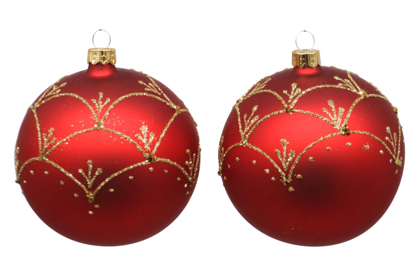 Christbaumkugel - rot