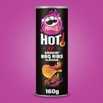 Pringles Hot Smokin' BBQ Ribs Flavour -