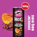 Pringles Hot Smokin' BBQ Ribs Flavour -