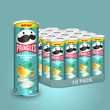 Pringles Cream Cheese & Herbs -