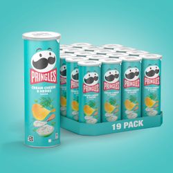 Pringles Cream Cheese & Herbs -