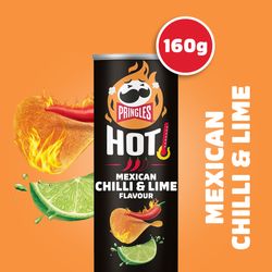 NEW-1086-Pringles-Hot-Mexican-Chilli-und-Lime-Flavour-160g_1.jpg Pringles Hot Mexican Chilli & Lime Flavour - 19 x 160g