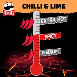 NEW-1086-Pringles-Hot-Mexican-Chilli-und-Lime-Flavour-160g_3.jpg Pringles Hot Mexican Chilli & Lime Flavour - 19 x 160g