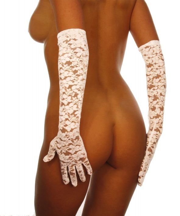 1000371 Beauty's Love 10310-014 Spitzen-Handschuhe weiß 1000371 Beauty's Love 10310-014 Spitzen-Handschuhe weiß
