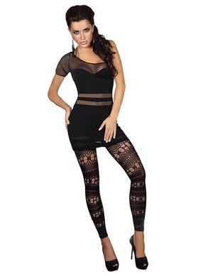 1129183 LivCo Corsetti LC 90019 Asymmetrisches Minikleid Amaya in schwarz 
