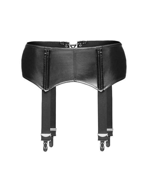1129255 Noir Handmade F034 Wetlook Strapsgürtel Schwarz 1129255 Noir Handmade F034 Wetlook Strapsgürtel Schwarz
