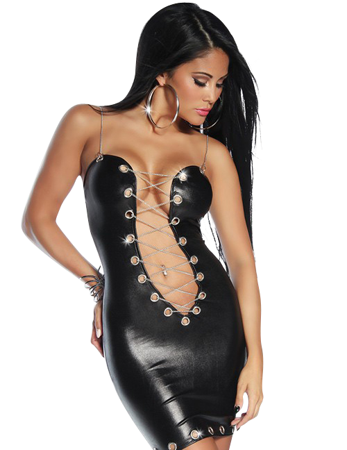 1130428 Saresia 18161-002 Wetlook Kleid 1130428 Saresia 18161-002 Wetlook Kleid