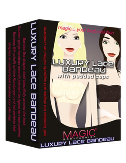 1130505 Magic Bodyfashion MB50BB Luxury Lace Bandeau - Push-Up BH