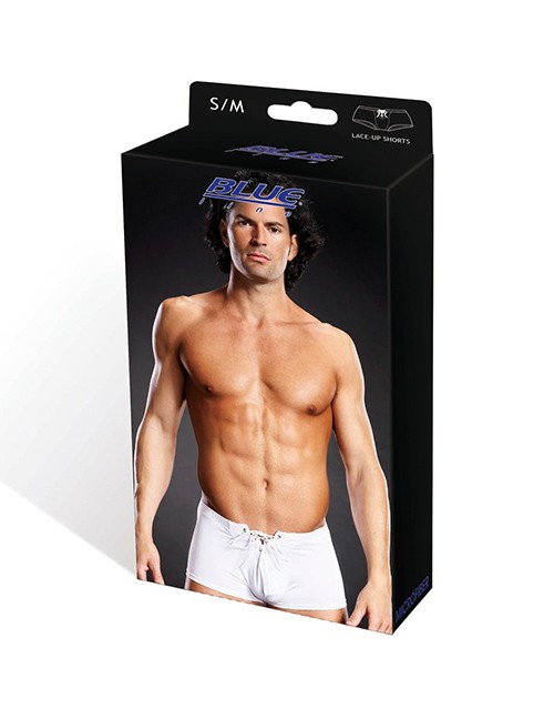 1131357 BLUE LINE BLU35718 Boxershorts mit Schnürung in weiss 1131357 BLUE LINE BLU35718 Boxershorts mit Schnürung in weiss