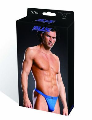 1131595 BLUE LINE BLU35710 Blauer String aus elastischem Microfasergewebe 1131595 BLUE LINE BLU35710 Blauer String aus elastischem Microfasergewebe