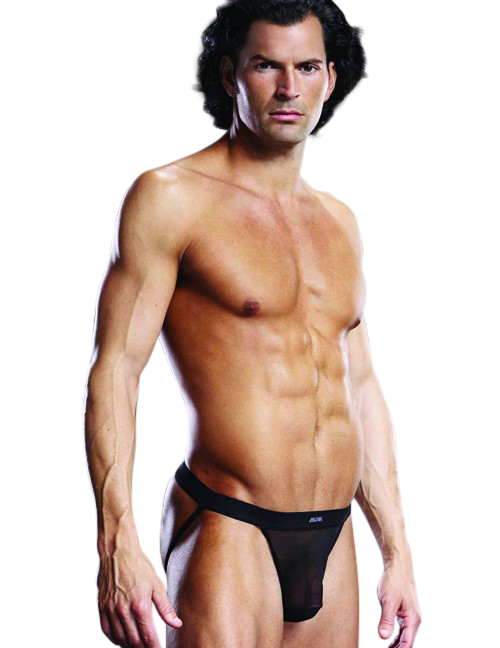 1131613 BLUE LINE BLU35650 Transparenter Jock Strap Slip in schwarz 1131613 BLUE LINE BLU35650 Transparenter Jock Strap Slip in schwarz