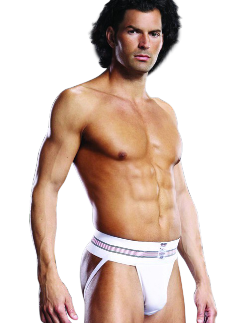 1131618 BLUE LINE BLU35752 Weisser Jock Strap String 1131618 BLUE LINE BLU35752 Weisser Jock Strap String