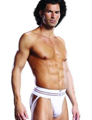 1131618 BLUE LINE BLU35752 Weisser Jock Strap String