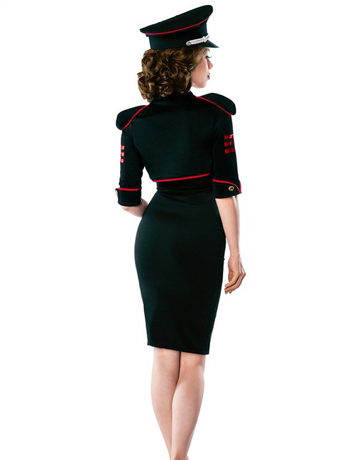 Belsira - Military-Kleid mit Jacke Belsira - Military-Kleid mit Jacke – Produktbild 2