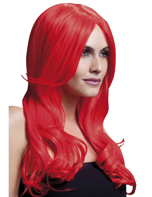 Fever Lingerie - rote Perücke mit Mittelscheitel Khloe- 66cm Fever Lingerie - rote Perücke mit Mittelscheitel Khloe- 66cm – Produktbild 1